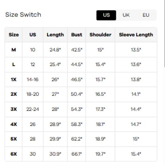 BloomChic Plus Size 2XL Heather Button Detail Puff Sleeve T-shirt us18-20 - Picture 5 of 5